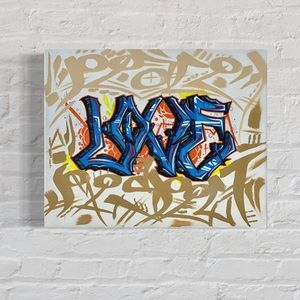 Peace Love Respect Canvas Art